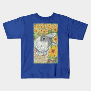 Rabbit easter spring Kids T-Shirt